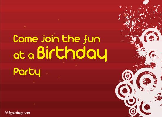 Come Join the Fun at 18th Birthday From 365greetings.com Come Join the Fun at 18th Birthday From 365greetings.com