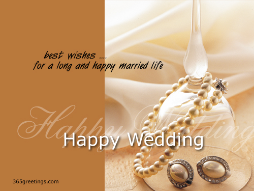 Wedding Wishes for Best Friend From 365greetingscom